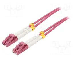 GOOBAY Patch cord fibre optique OM4 LC/UPC duplex 20m