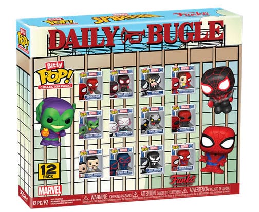 Funko Bitty POP! Marvel Spider-Man Multipack de 12 figurines