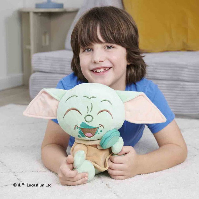 SIMBA Peluche The Child Baby Yoda Grogu Star Wars Macaroon - 25 cm