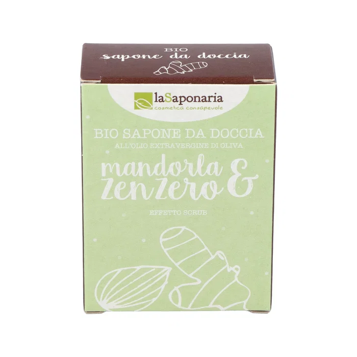 LA SAPONARIA Savon en pâte amande et gingembre LA SAPONARIA Savon en pâte amande et gingembre