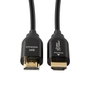 MicroConnect MicroConnect Câble HDMI 2.1 Optique Actif 8K 48Gbps 30m Fibre Optique & Cuivre Ultra Flexible Compatible HDR eARC HDCP 2.2