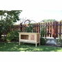 Kerbl Clapier d'extérieur Fred 100x45x62 cm en bois