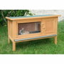 Kerbl Clapier d'extérieur Fred 100x45x62 cm en bois