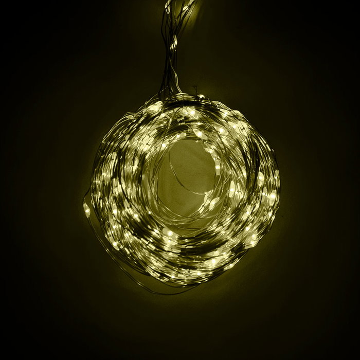 Guirlande LED d'intérieur 3x3M Blanco Cálido