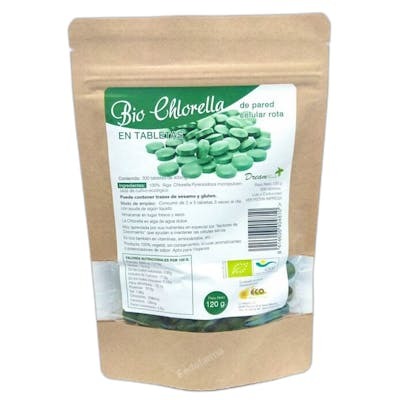 DREAM FOODS Alga Chlorella BIO 200 comprimés DREAM FOODS Alga Chlorella BIO 200 comprimés