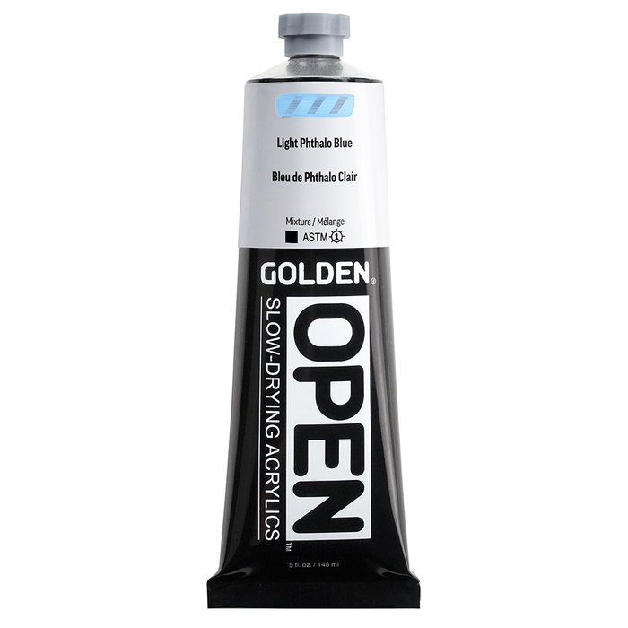 Golden OPEN Colores Acrílicos Azul Phthalo Claro 148 ml Golden OPEN Colores Acrílicos Azul Phthalo Claro 148 ml