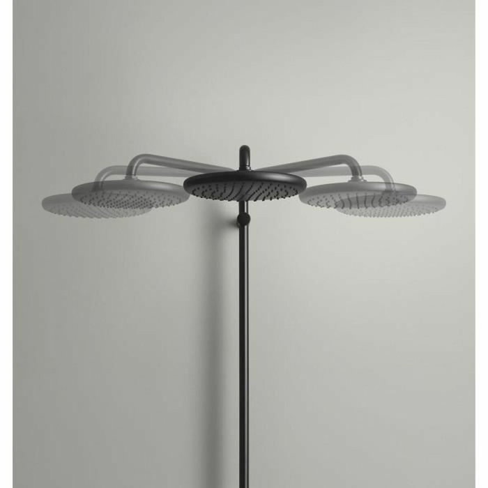 Grohe Vitalio Start System 250 Colonne de douche Noir mat