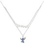 PEERS HARDY Pendentif Disney Stitch Ohana en argent 925 sterling - Collier
