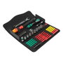 Wera Kit maintenance W1 32 pièces avec embouts, douilles et clé 10x13 mm - Kraftform 817