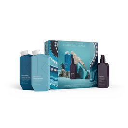 Kevin Murphy Coffret Réparation et Hydratation Cheveux Hommes - Shampooing Repair-Me Wash 250 ml + Après-Shampooing Repair-Me Rinse 250 ml + Huile Traitante Young.Again 100 ml