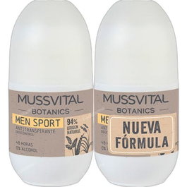 MUSSVITAL BOTANICS DEO MEN 75ML X2
