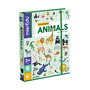 Mieredu Puzzle Magnétique Éducatif sur les Animaux avec Cartes-Encyclopédie - 125 Pièces, Âge 3+ (Langues: Anglais, Français, Allemand, Italien, Portugais, Espagnol)