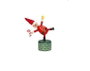 Woomax Marionnette de Noël en Bois 11 cm - Modèles assortis - Color Baby