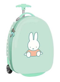 Safta Trolley Infantil 16" Miffy 'Friends' 28x43x23 cm Valise Cabine pour Enfant, Recommandé à Partir de 3 Ans