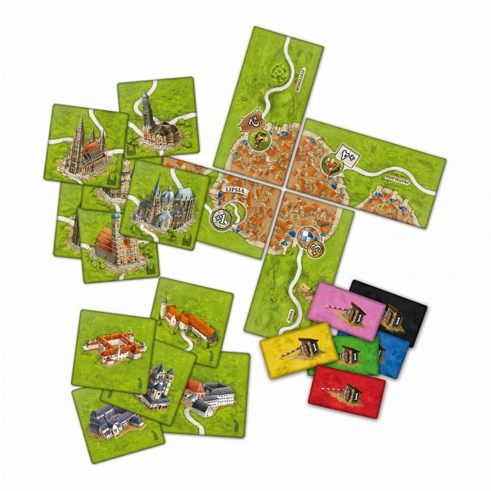 Devir Carcassonne Expansions Réunies Jeu de Société Extension