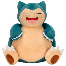 JAZWARES Peluche Snorlax Pokémon, taille 30 cm