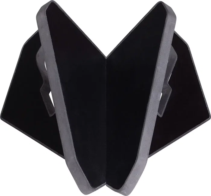 FRAMEWORKS Soporte para guitarra estilo X de madera - Negro