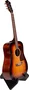 FRAMEWORKS Soporte para guitarra estilo X de madera - Negro