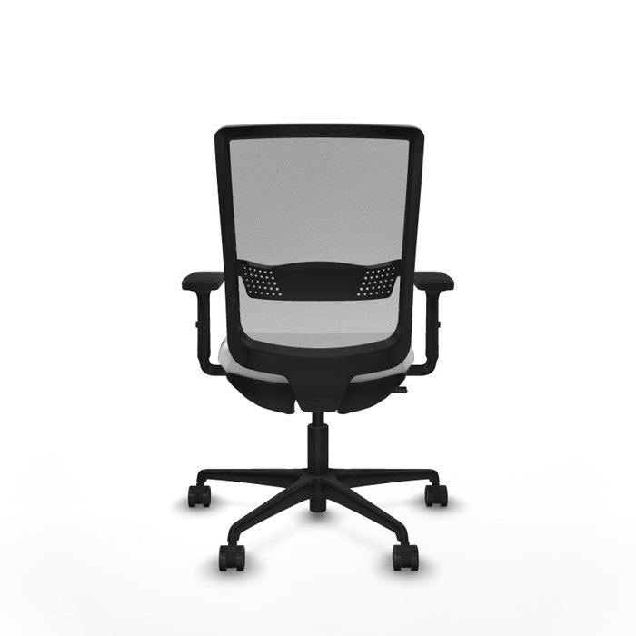 PIQUERAS Y CRESPO Chaise Haches Synchrone/Traslack Blanc/Gris