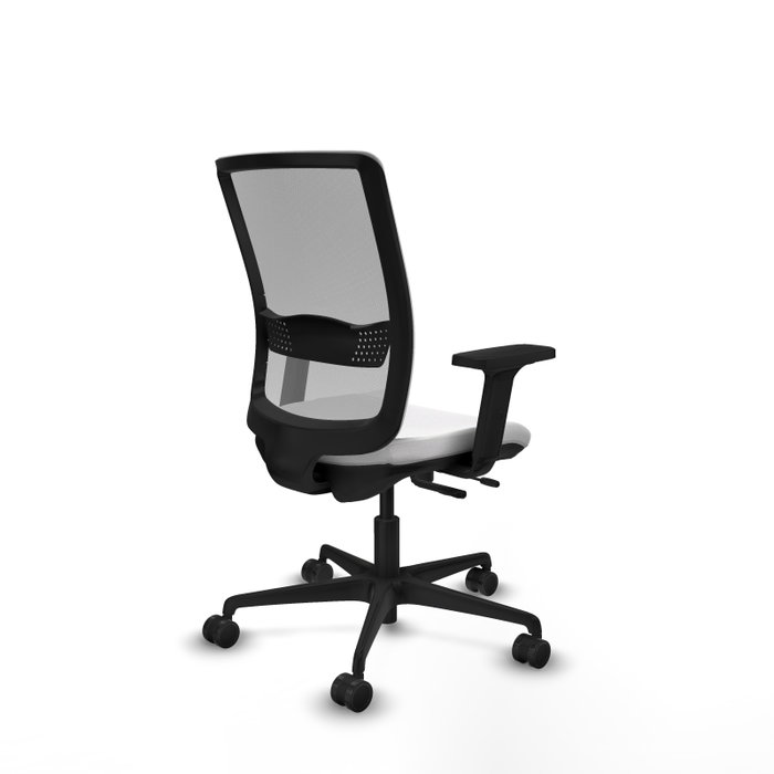 PIQUERAS Y CRESPO Chaise Haches Synchrone/Traslack Blanc/Gris