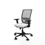 PIQUERAS Y CRESPO Chaise Haches Synchrone/Traslack Blanc/Gris