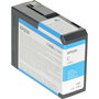 Epson Cartouche d'encre T5802 Cyan 80ml pour Stylus Pro 3800/3880