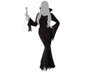 atosa Déguisement Fantôme Sexy Adulte - Robe Noire XL
