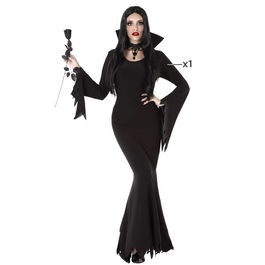 Disfraz Vestido Fantôme Sexy Halloween pour Femme Adulte Taille XL en Polyester Noir