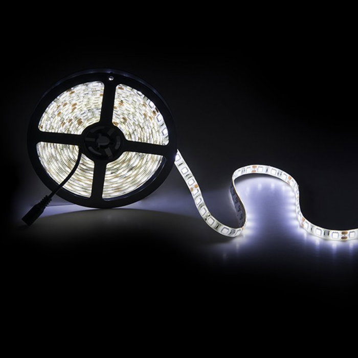Bande LED SMD5050 72W 4200Lm 6000K Blanco Frío IP65 5m 12VDC, 300 LEDs Bande LED SMD5050 72W 4200Lm 6000K Blanco Frío IP65 5m 12VDC, 300 LEDs