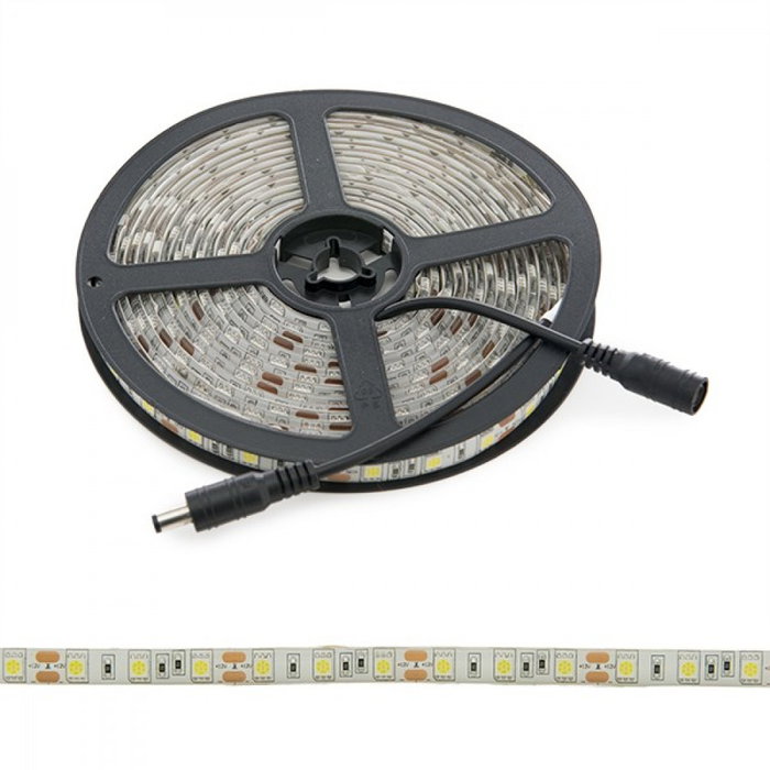 Bande LED SMD5050 72W 4200Lm 6000K Blanco Frío IP65 5m 12VDC, 300 LEDs Bande LED SMD5050 72W 4200Lm 6000K Blanco Frío IP65 5m 12VDC, 300 LEDs