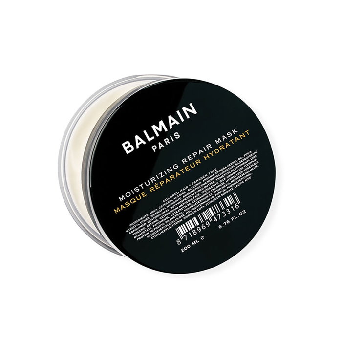 Balmain Hair Masque Réparateur Hydratant Nourrissant avec Élixir d'Argan Bio 200 ml - Pour Cheveux Secs, Fragilisés, Douceur et Brillance