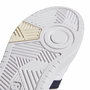 Baskets Casual pour Femme Adidas Hoops 3.0 Low Classic Blanc
