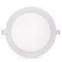Plaque LED 15W 1500Lm 6000K Circulaire IP25 Aluminium Blanc Froid Finition Mate GR-RDP11-15W-CW