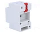 EATON ELECTRIC Prise Schuko de type F pour rail DIN