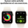 Apple Watch SE 3 GPS + Cellular 40mm Starlight Aluminium - Bracelet Sport M/L