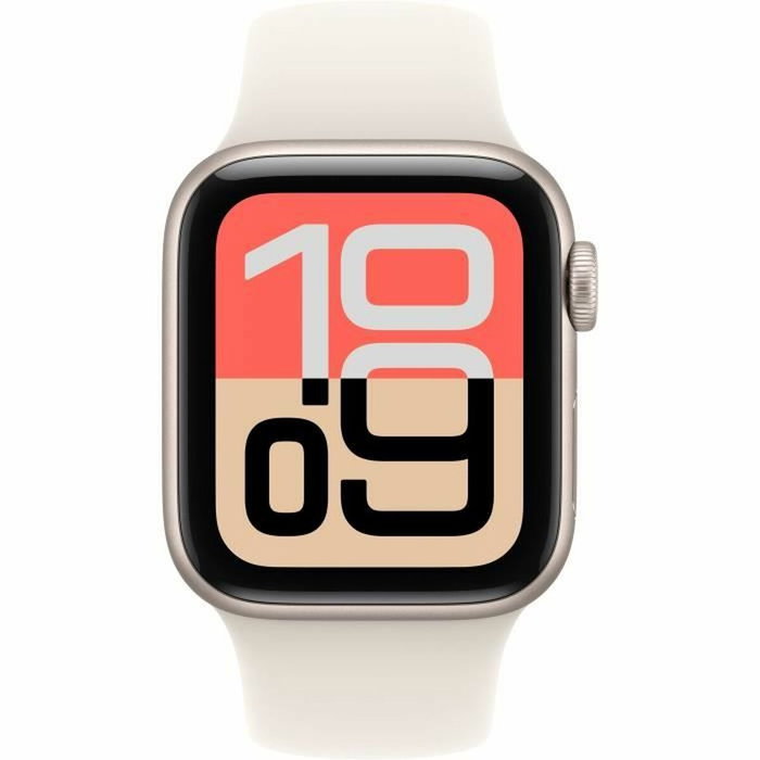 Apple Watch SE 3 GPS + Cellular 40mm Starlight Aluminium - Bracelet Sport M/L Apple Watch SE 3 GPS + Cellular 40mm Starlight Aluminium - Bracelet Sport M/L