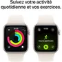 Apple Watch SE 3 GPS + Cellular 40mm, Boîtier Aluminium Starlight, Bracelet Sport Band Starlight Taille M/L