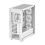 DEEPCOOL R-CC560-WHAMA4-G-2 Boîtier ATX semi-tour Blanc Multicouleur