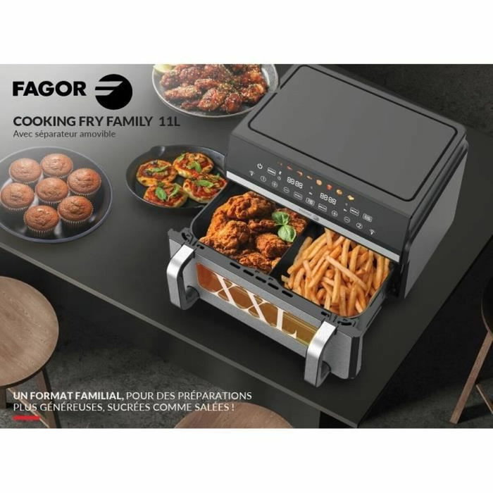 Fagor FG10AF Air Fryer 11L - Friteuse sans huile Double Cuve