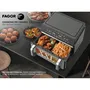 Fagor FG10AF Friteuse à Air Familiale 11 L sans Huile - Double Cuve, 8 Programmes, Écran Digital, 2400 W