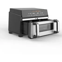 Fagor FG10AF Friteuse à Air Familiale 11 L sans Huile - Double Cuve, 8 Programmes, Écran Digital, 2400 W
