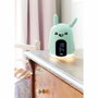 Bigben Interactive Réveil & Veilleuse Baxter le lapin, Vert et blanc