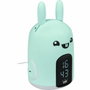 Bigben Interactive Réveil & Veilleuse Baxter le lapin, Vert et blanc