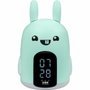 Bigben Interactive Réveil & Veilleuse Baxter le lapin, Vert et blanc