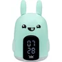 Bigben Reveil Veilleuse Baxter le lapin avec 3 melodies, intensite lumineuse reglable et affichage heure - Reference BIGBEN