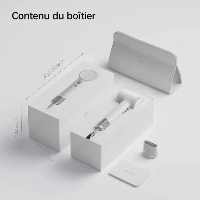Laifen Mini LAIFEN Sèche-cheveux Compact Voyage - Blanc Laifen Mini LAIFEN Sèche-cheveux Compact Voyage - Blanc