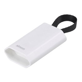 Simon Base mobile 2p+tt Schuko sortie frontale 10A 250V blanche