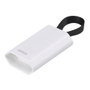 Simon Base mobile Schuko 2P+TT blanche avec sortie frontale