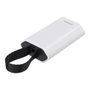 Simon Base mobile Schuko 2P+TT blanche avec sortie frontale