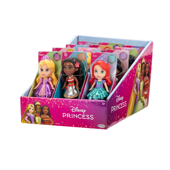 JAKKS PACIFIC Mini Poupées Disney Princesses 7 cm